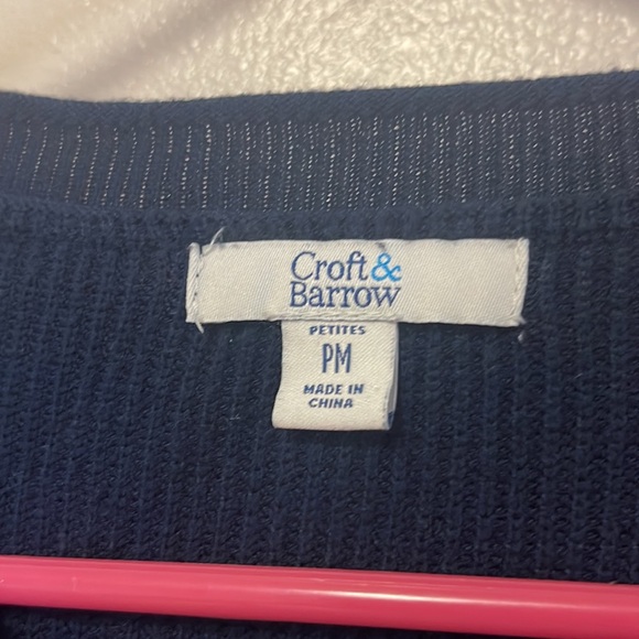 Croft & Barrow Petites sweater - Picture 4 of 5